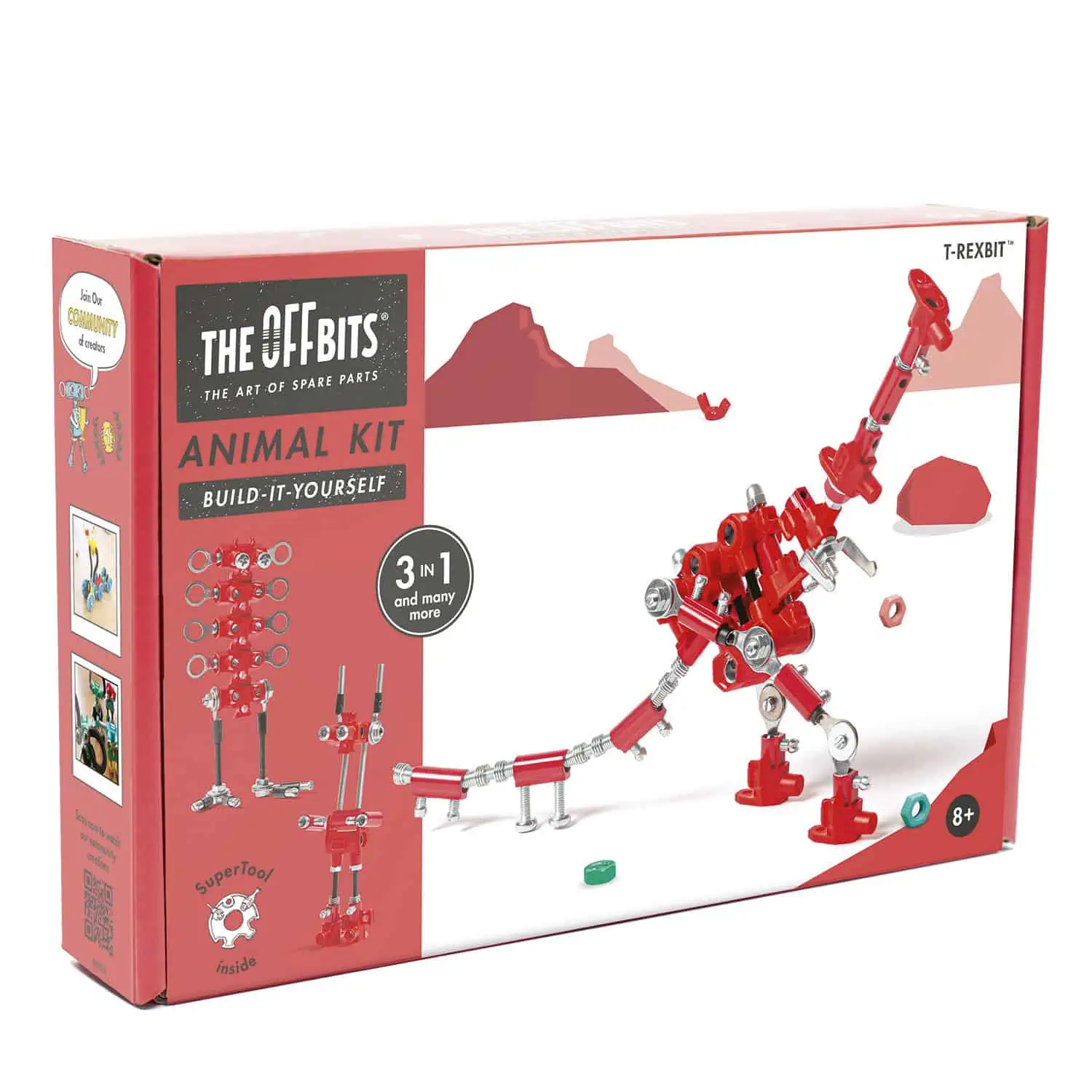 The OFFBITS Animal Kit – T-Rex Bit (1) The OFFBITS Animal Kit – T-Rex Bit