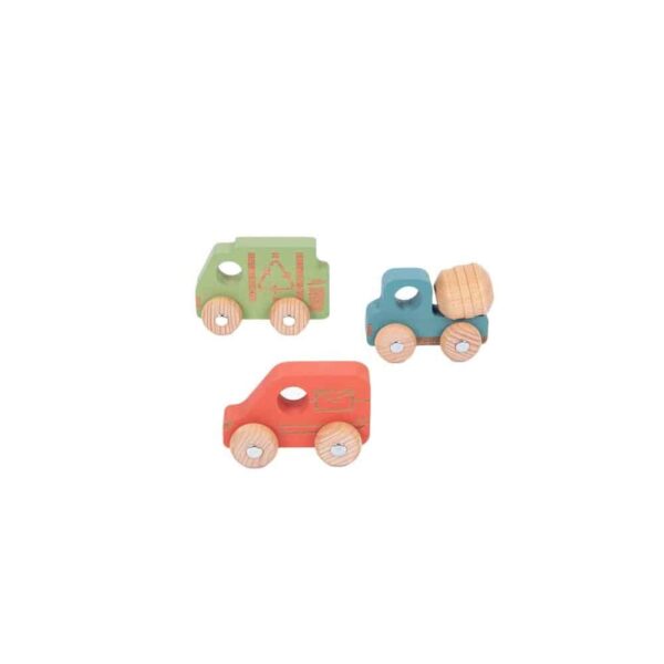 TickiT Rainbow Wooden Community Vehicles