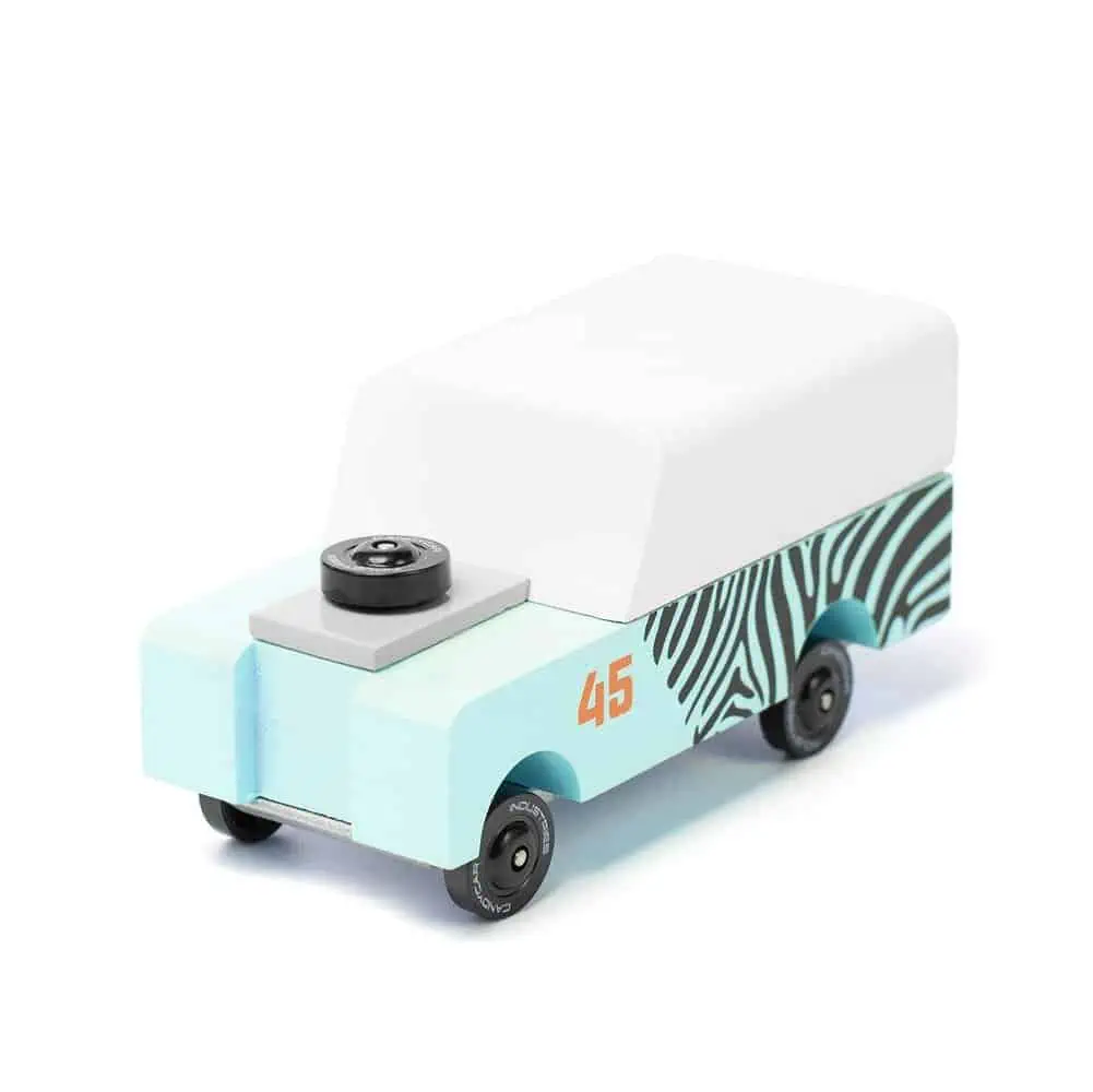 Candylab Candycar - Mini Zebra Drifter (1) Candylab Candycar - Mini Zebra Drifter