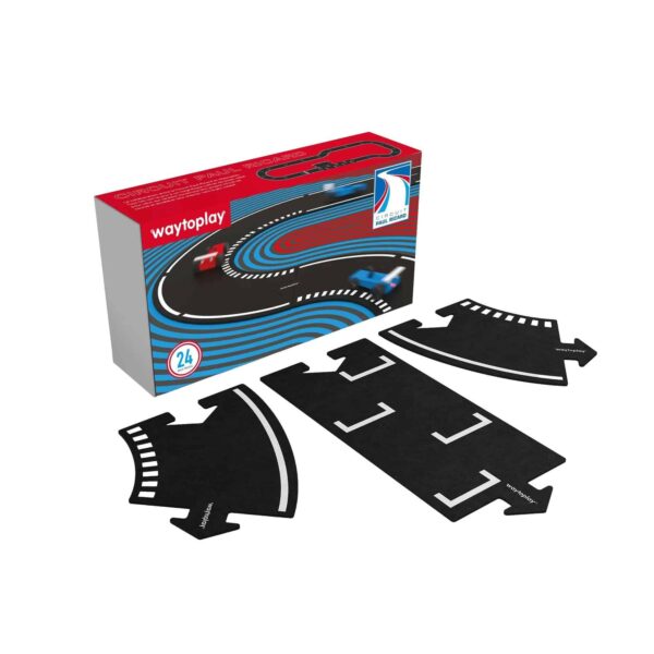 Waytoplay Paul Ricard Race Track - 24-tlg. Straßenbaukasten