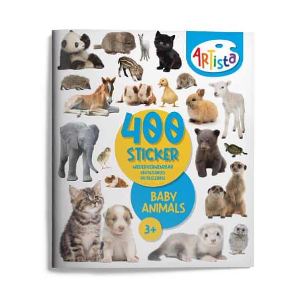 Artista - Stickerbuch Tierbabys