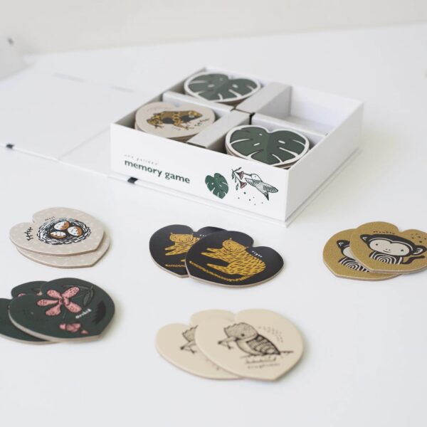 Wee Gallery MEMORY-SPIEL - Dschungel 1