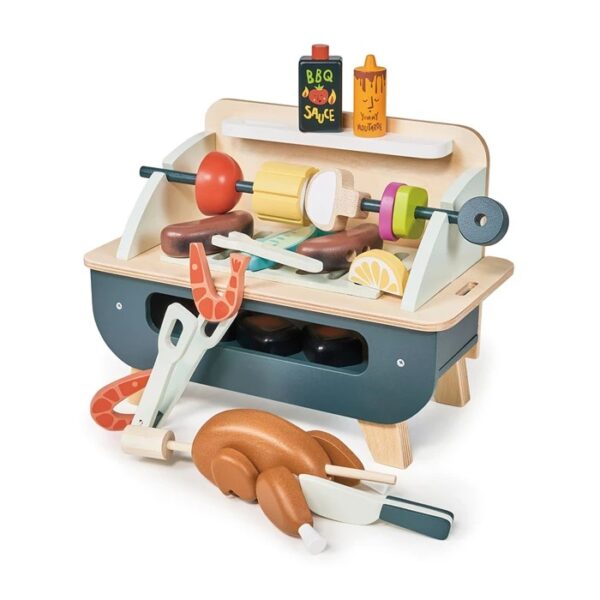 Tender leaf toys- Holzgrill Spielset 7508245