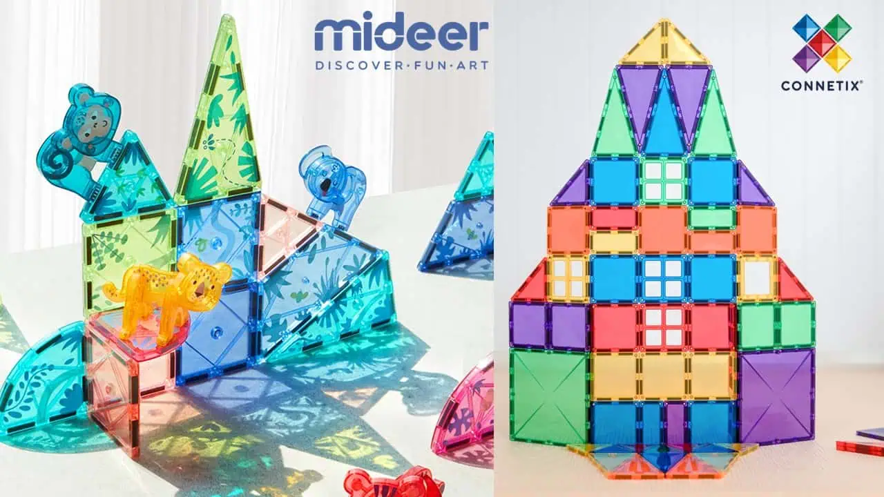 Connetix vs. Mideer Der ultimative Vergleich von Magnetbaukaesten