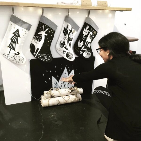 weegallery- wg3005- Christmas Tree Stocking