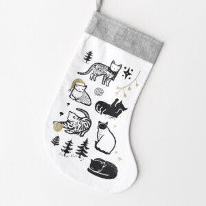 weegallery- wg3011- Festive Cats Christmas Stockin