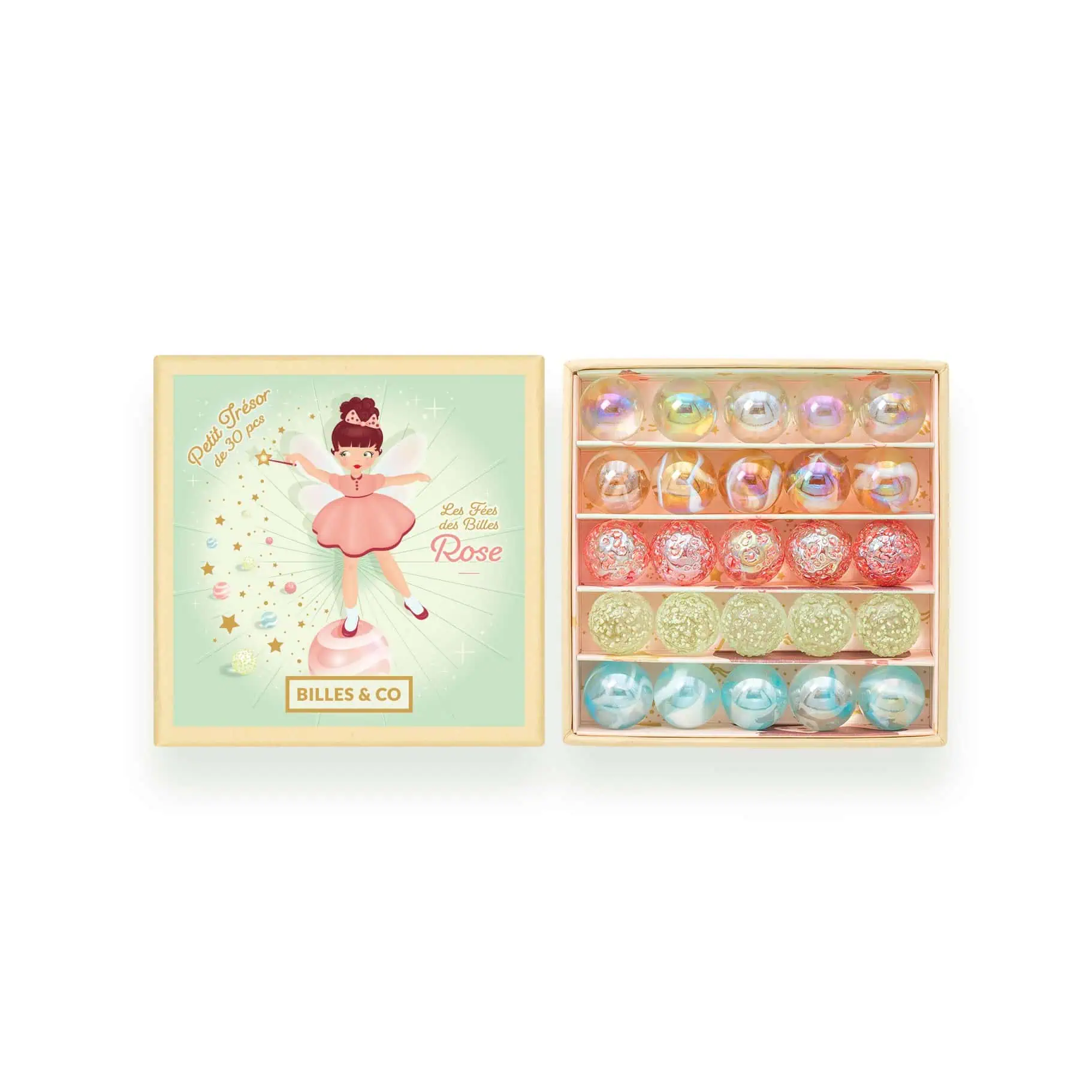 Billes&Co -MINIBOX33-FEE-ROSE Billes&Co -MINIBOX33-FEE-ROSE