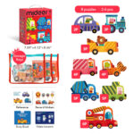 Mideer-Level Up- Animals and Vehicles 2P-6P-MD1474