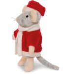 Sam & Julia-Plüsch-Maus Santa-300912