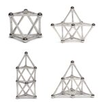 Spokes Magnetisches Baukasten-Set Nickel