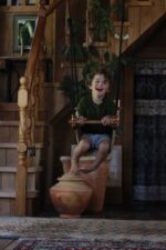 Solvej Swings-Solvej Baby Toddler Swing-Soft Linen