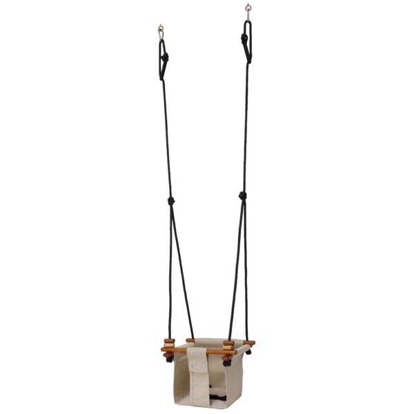 Solvej Swings-Solvej Baby Toddler Swing-Soft Linen