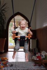 Solvej Swings-Solvej Baby Toddler Swing- midnight blue
