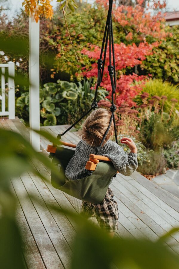 Solvejswings-Solvej Child Swing-Mossgreen