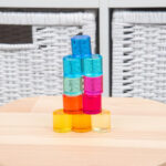 TickiT Edelstein-Kreise – 10‑teiliges Sensorik-Set – Bild 2