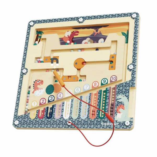 1212152024-Topbright Magnetlabyrinthe – Lernspiel zur Feinmotorik & Logik für Kinder