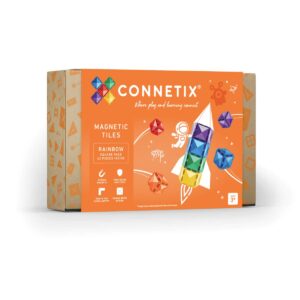 Connetix Rainbow Square Pack - 42-tlg. Magnetbaukasten für Kinder
