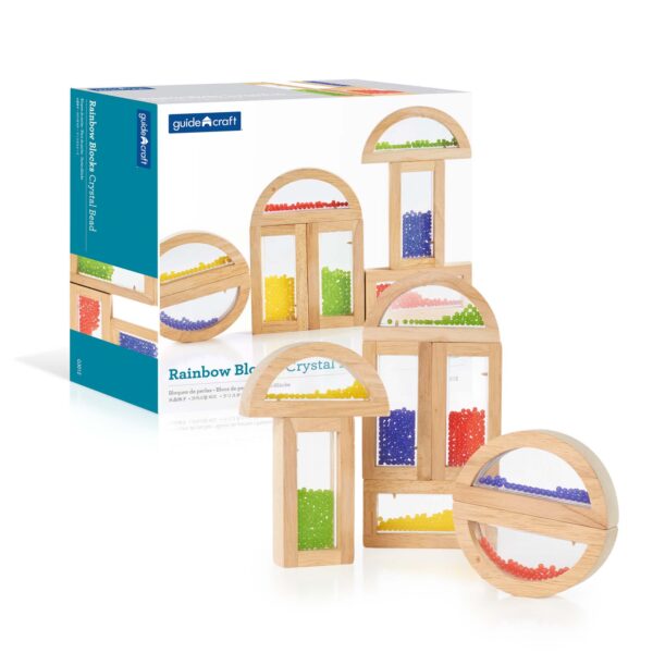 Guidecraft Rainbow Blocks-Crystal Bead