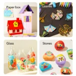 Mideer – Brush Tip Acrylic Markers mit Doodle Bag