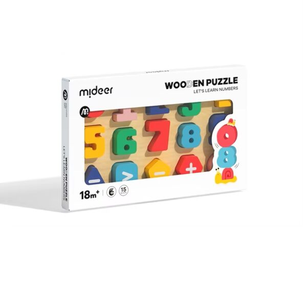 Mideer – Wooden Number Puzzles