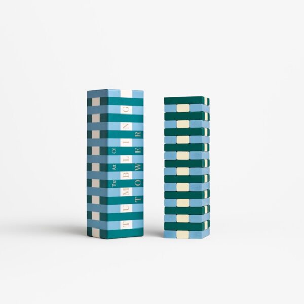 Printworks-PW00758-Play - Tumbling Towers Green-Blue primary
