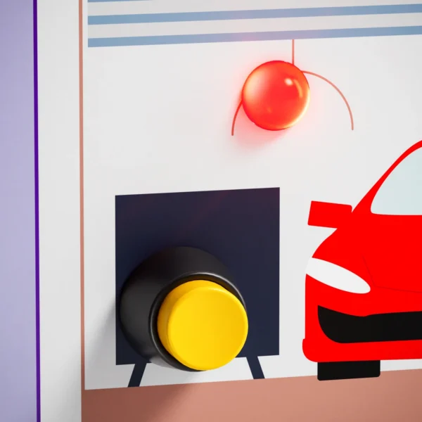 TOPBRIGHT – 1212162024DE - Busy Board House – Licht-Schalter-Haus für Kleinkinder