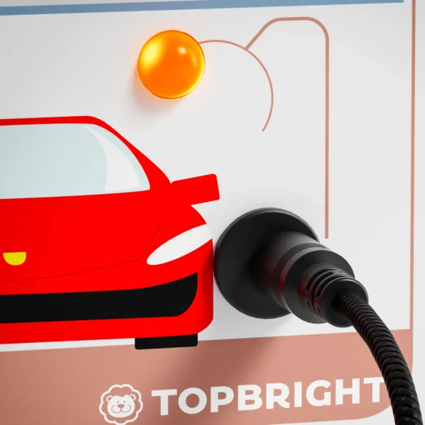 TOPBRIGHT – 1212162024DE - Busy Board House – Licht-Schalter-Haus für Kleinkinder