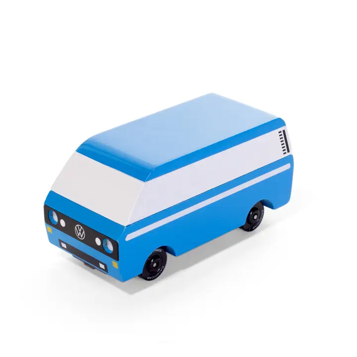 Candylab VW Blue Van Diesel – VW T3 Holzvan im Pocket-Format für Kinder & Sammler - CND VW192 (3) Candylab VW Blue Van Diesel – VW T3 Holzvan im Pocket-Format für Kinder & Sammler