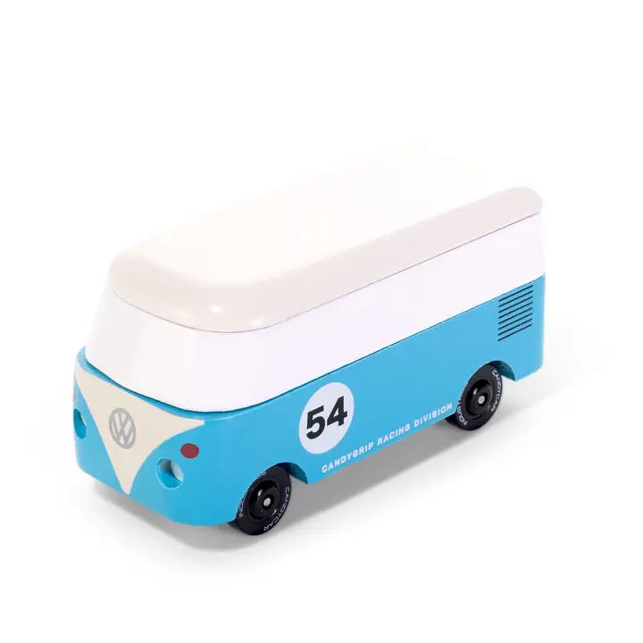 Candylab VW T1 Smoky Blue – Retro-Holzbus im Mini-Format für Kinder & Sammler - CND VW294 (3) Candylab VW T1 Smoky Blue – Retro-Holzbus im Mini-Format für Kinder & Sammler