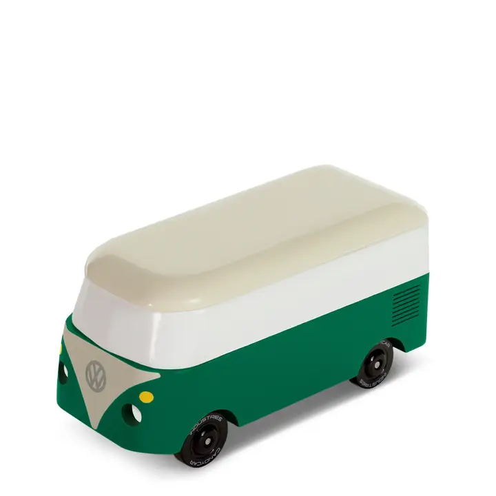 Candylab – VW Mini Pinecone Green – Holzauto für Kinder & Sammler - CND VW159 (4) Candylab – VW Mini Pinecone Green – Holzauto für Kinder & Sammler – Bild 1