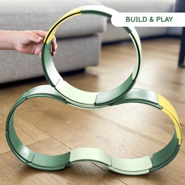 Waytoplay Arches Starter Set – 18AR Bögen aus Recyclingkunststoff für Kinder